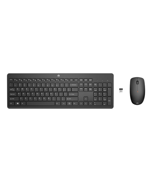 HP 18H24AA Kablosuz Klavye-Mouse Set 230 - Siyah