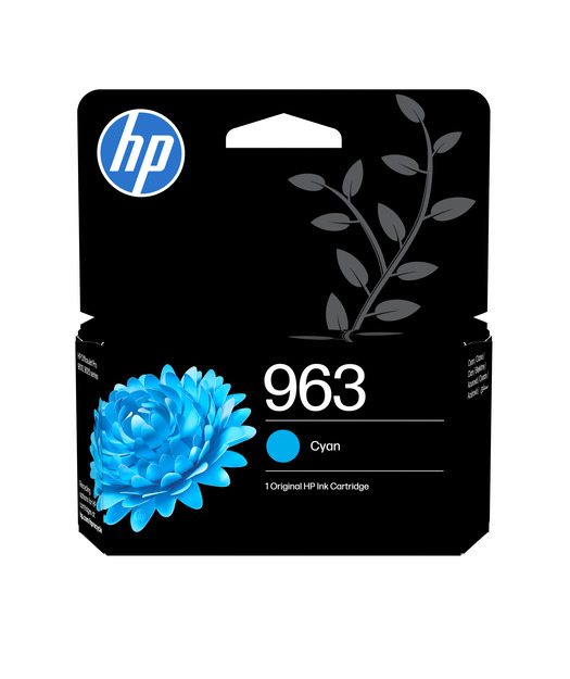 HP 3JA23AE Cyan Mürekkep Kartuş (963)