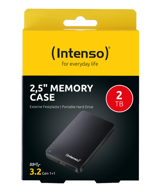 Intenso 2,5' Taşınabilir HDD 3.0 2TB Siyah