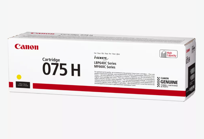 Canon CRG-075 H Y Toner K. 6366C002