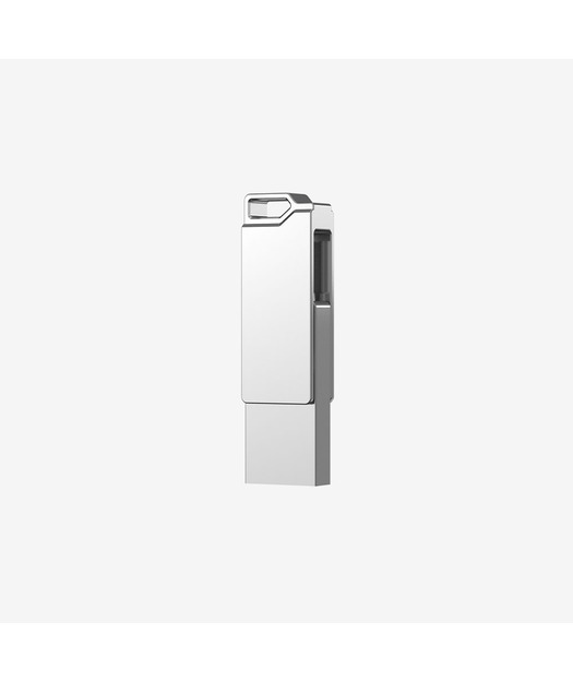 Hiksemi E327C USB 3.2 Dual 64 GB Taşınabilir Bellek - Gümüş