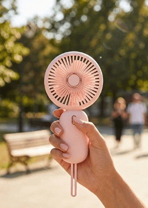 ITHINK ŞARJLI MİNİ EL VANTİLATÖRÜ PEMBE