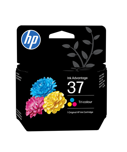 HP 7FP44AE Tri-color Ultra Ink Advantage Kartş ( 37)