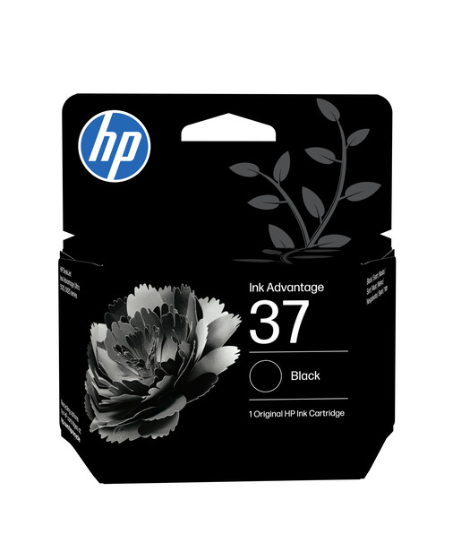 HP 7FP45AE  Black Ultra Ink Advantage Kartş(37)