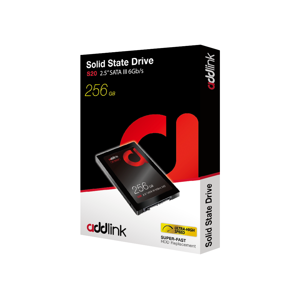 Addlink 256GB SSD 2.5” SATA III 6Gb/s