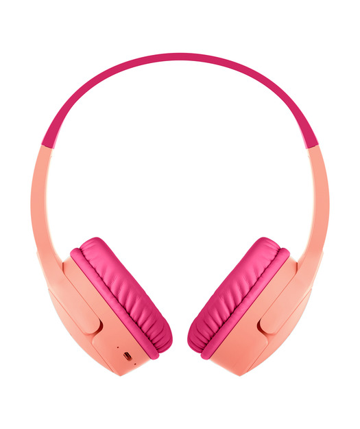 Belkin AUD002 SoundForm Mini Kablosuz Kafaüstü Çocuk Kulaklık-Pembe