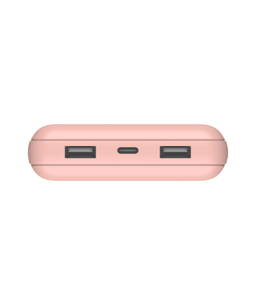 Belkin BPB012 BoostCharge 20K 15W  USB-A ve USB-C Powerbank - Rose Gold