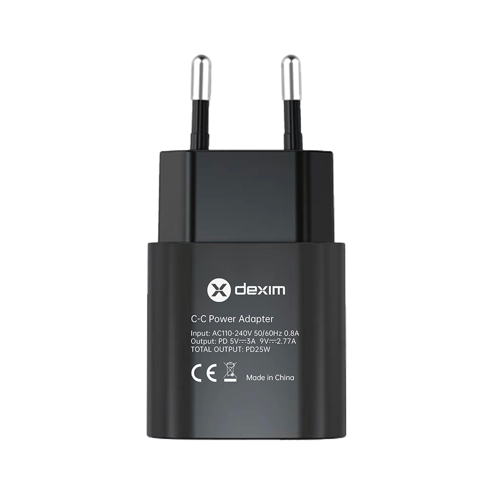 Dexim AC-001 25W PD Type-C Hızlı Şarj Cihazı