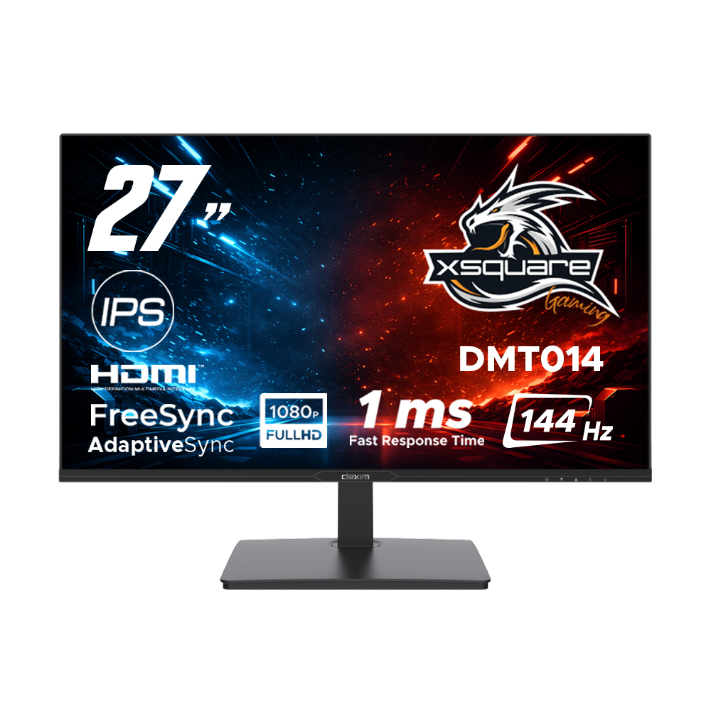 Dexim DMT014 27" 144Hz 1ms FHD HDMI VGA HDR Low Blue Light FreeSync Fast IPS Gaming Monitör