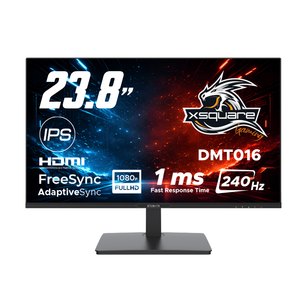 Dexim DMT016 23.8" 240Hz 1ms FHD HDMI DP HDR  Low Blue Light FreeSync Fast IPS Gaming Monitör