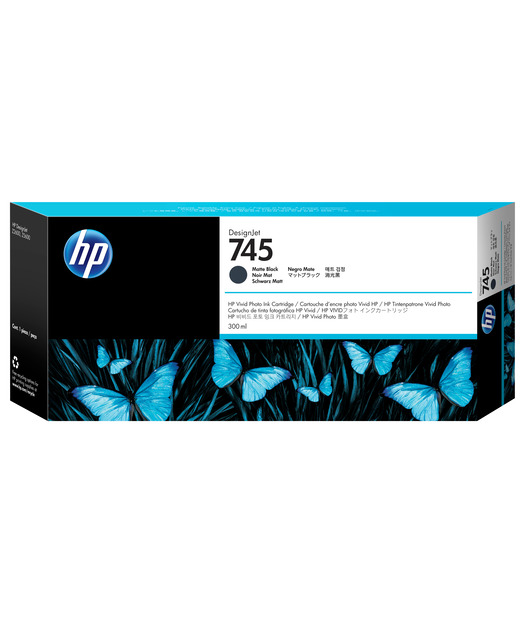 HP F9K05A Matte Black Mürekkep Kartuş (745)