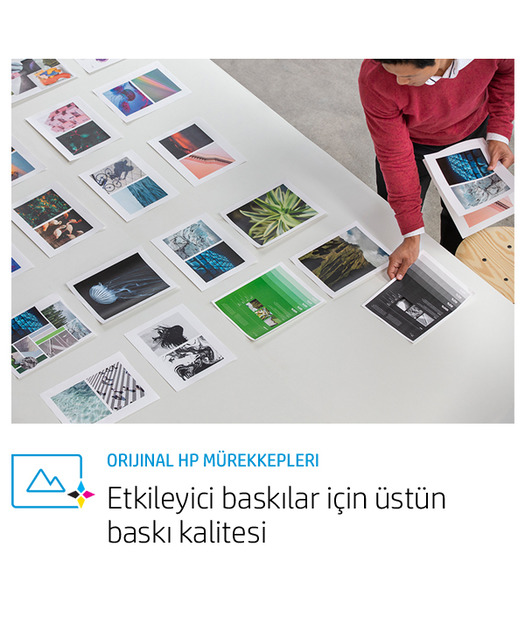 HP F6U65AE CMY Renkli Mürekkep Kartuş (302)