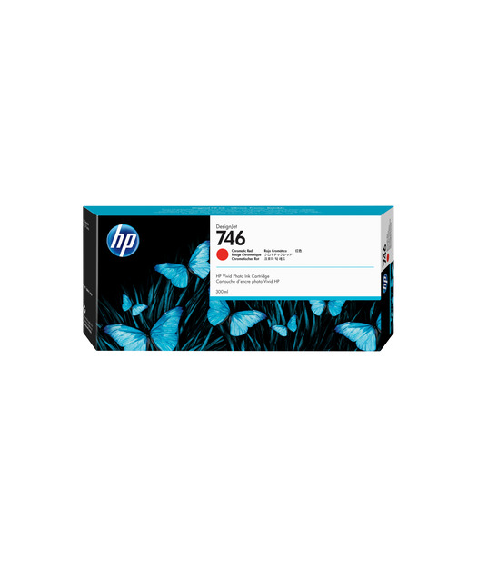HP P2V81A Chromatic Red Mürekkep Kartuş 300-ml (746)