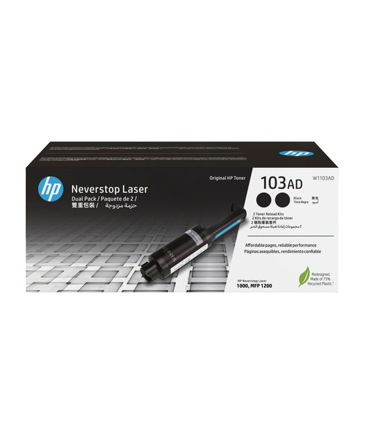 HP W1103AD Neverstop Toner Reload Kit (103AD)