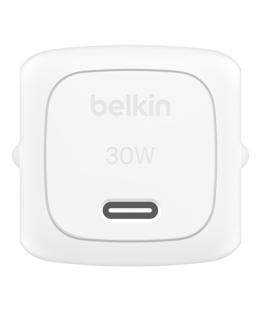 Belkin WCA008 Şarj Cihazı USB-C 30W PD & PPS Teknolojili - Beyaz
