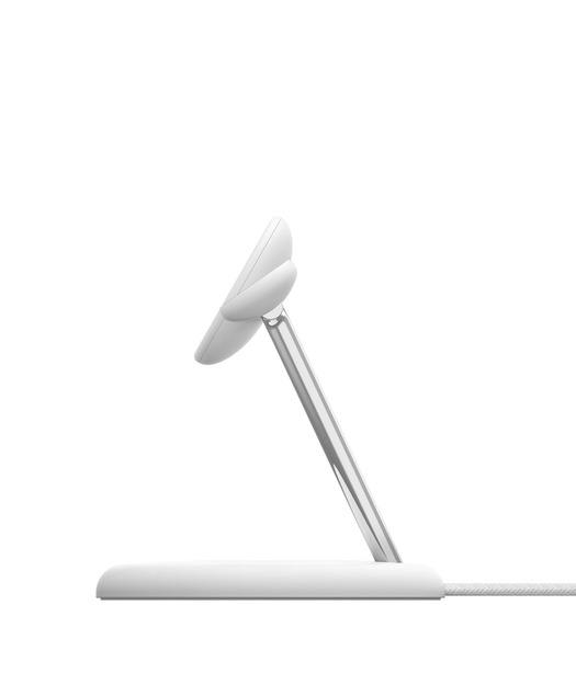 Belkin Qi2 15W 3in1 Magsafe Kablosuz Şarj Standı - Beyaz