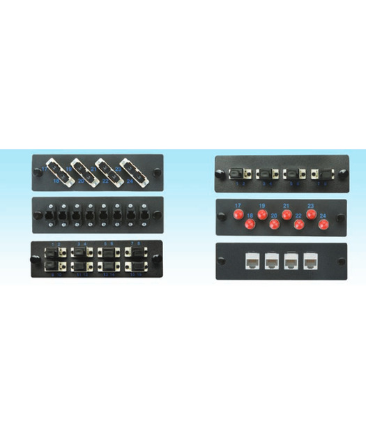 12 Port Duplex LC Patch Panel Modülü Boş