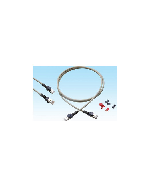 Cat6A S/FTP Patch Cord LSOH 3m Gri