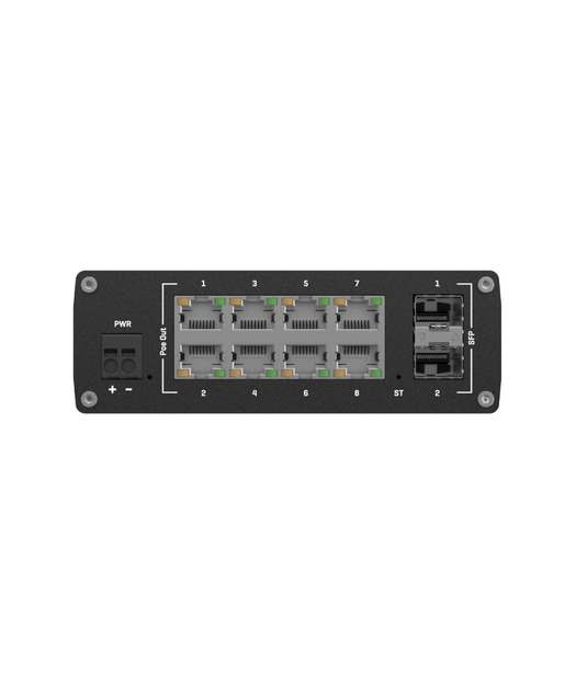 8 x 1 Gbps ETH port, 2 x 1 Gbps SFP, man