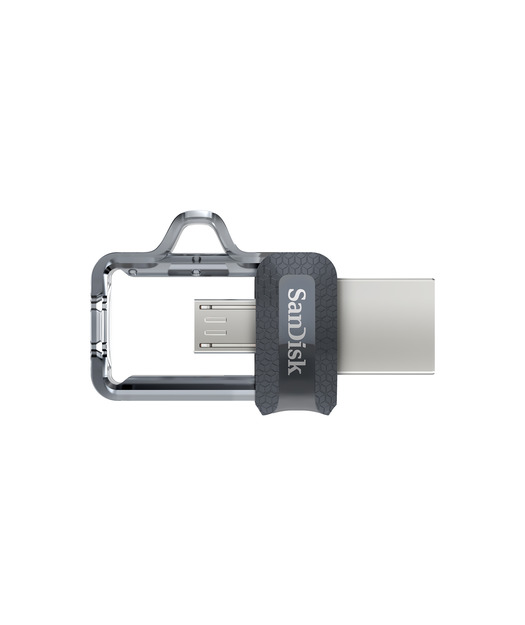 SanDisk Ultra Dual Drive m3.0 64GB Grey & Silver