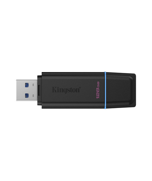 Kingston 128GB Portable USB 3.2 Gen 1 DataTraveler Exodia Black/Blue