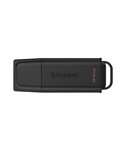 Kingston 64GB Portable USB 3.2 Gen 1 DataTraveler Exodia Black